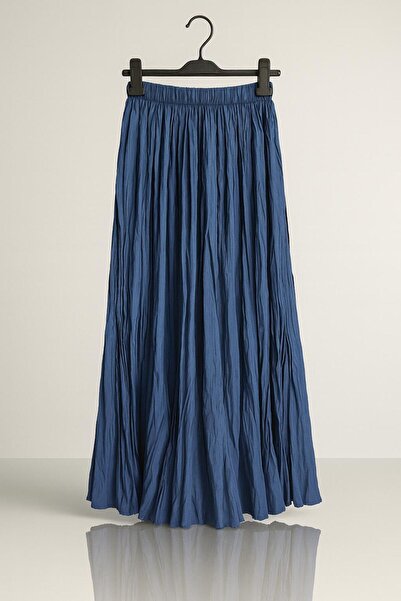 Feyza YÜKSEK BEL KRAŞ MAXİ BOY ETEK RAHAT KALIP STANDART BEDEN HEM GÜNLÜK HEMDE ÖZEL DAVETLERE UYGU