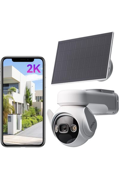 Imou 2K Security Camera for Home, Wireless Outdoor Camera, Solar Security Camera, Outdoor Surveillan