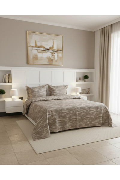Lucien Home Jacquard Double Bedspread Set
