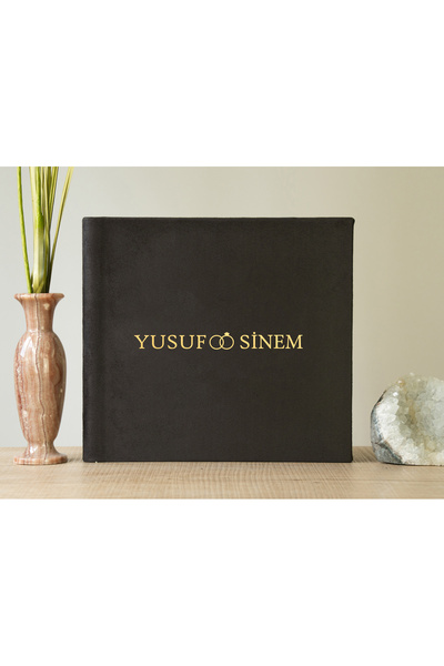 Doruk Baskı Anı Defteri - Düğün Ziyaretçi Defteri 50 Sayfa