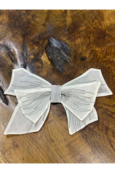 Gönülden Tasarım ACCESORIUL DE ÎMBRĂCARE CU CUSUT CU FĂRĂ DE ȘIFON 26X17 CM