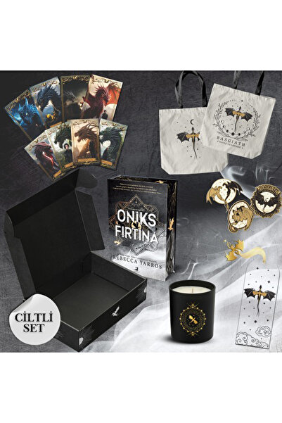 Olimpos Yayınları Oniks Fırtına Ciltli Kutulu Set - Rebecca Yarros