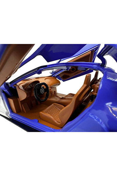 JPT Macheta metal Bugatti Chiron 1:24 cu usi verticale, lumini si sunete