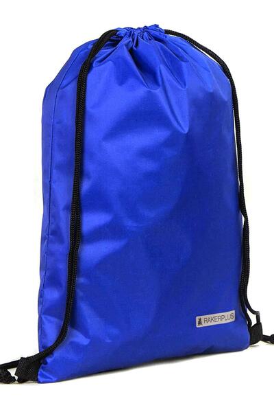 Rakerplus Saks Blue 32X45 cm Waterproof Drawstring Football Boots and Sports Bag