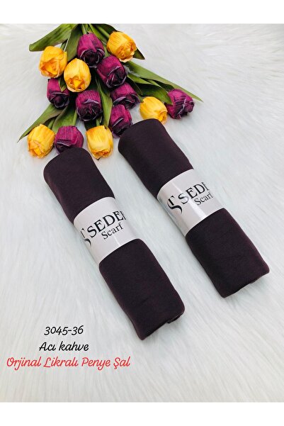 Sedef 3045 Lüks Likralı Penye Şal