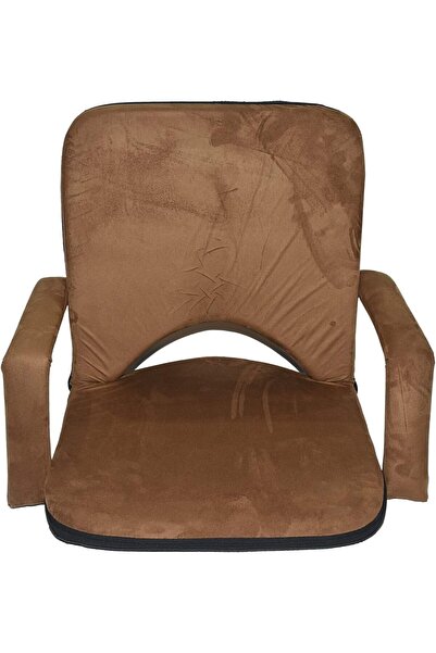 alnawadervillage Foldable Ground Camping Chair with Armrest - 3 Levels