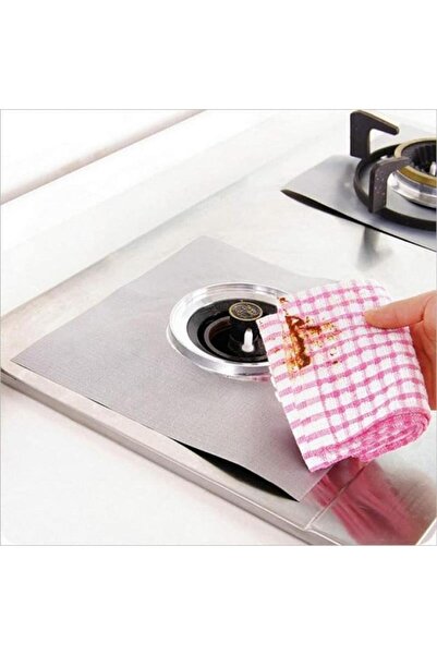 Genel Markalar Ocak Koruyucu Alüminyum Ped Seti 4 Adet