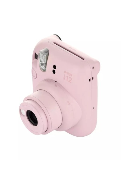Fujifilm كاميرا فيلم فورية INSTAX Mini 12، لون وردي زهري