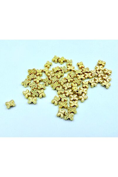 yiğit aksesuar 100 قطعة من الأدوات المعدنية المطلية بالذهب المضادة للصدأ على ...