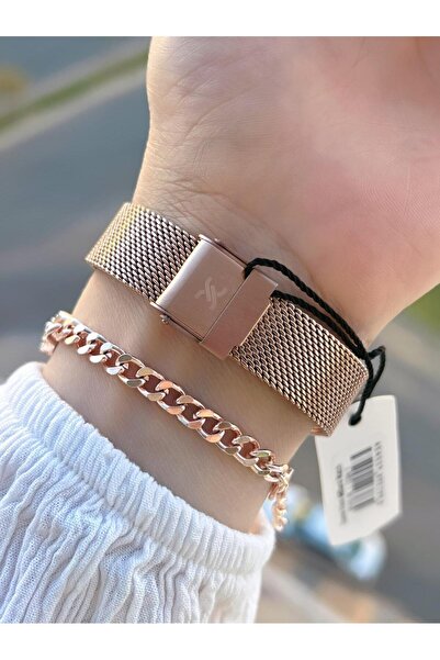 Daniel Klein Straw Cord 3 Atm Water Resistant 2 Years Warranty Women Wrist Watch+Bracelet Bdk.13306.7