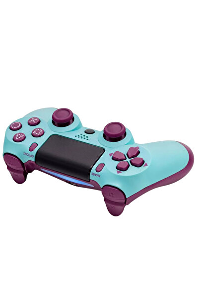 TEKMAKG Kablosuz Bluetooth Gamepad – PS4, Mi Box, Telefon, Tablet, PC Uyumlu Oyun Kolu - TURKUAZ