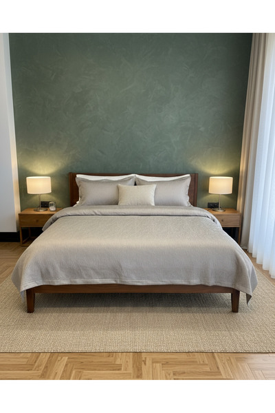 Lucien Home Jacquard Double Bedspread Set