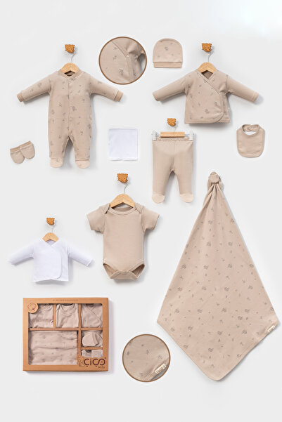 Belemir Kids Koala Printed 100% Cotton 10-Piece Newborn Hospital Discharge Set