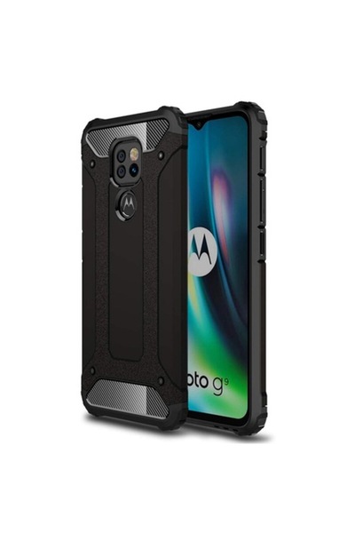 Dali Husă de protecție pentru Motorola Moto G9 Play, Hybrid Armor, Margini ra...