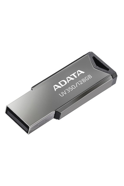 Adata USB Flash Drive, USB A 3.2, 128GB, 90/140Mbps, Silver