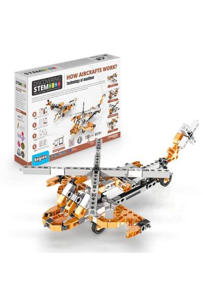 Engino Joc STEM Descopera Tehnologia Masinilor: Cum Funct