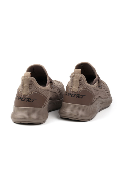 KAJILA Erkek Bej Sneaker Spor Ayakkabı Rahat Hafif Günlük