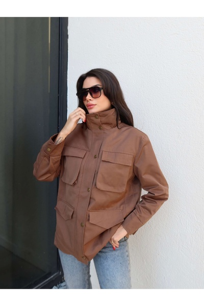 ESRAHELVACI Μπουφάν με ριχτό γιακά