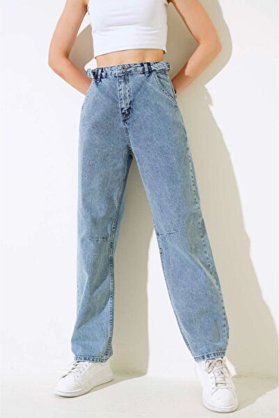 OurStyles ΓΥΝΑΙΚΕΙΑ ΤΖΙΝ ΠΑΝΤΕΛΟΝΙΑ ΜΕ ΨΗΛΗ ΜΕΜΒΡΑΝΗ ΚΑΙ ΑΠΟΛΕΤΕΣ (2026)^^^^Η...