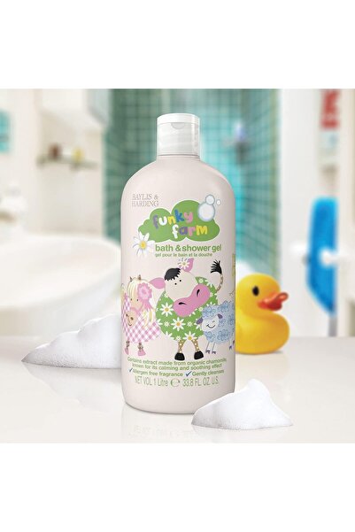 Baylis & Harding جل استحمام للأطفال من فانكي فارم، 1 لتر