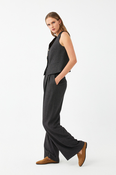 NAGRADA Yelek-Bol Paça Pantolon Takım