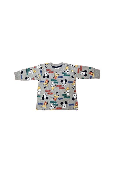 Mickey Mouse Pijamale copii cu maneca lunga, multicolor, 100% bumbac,