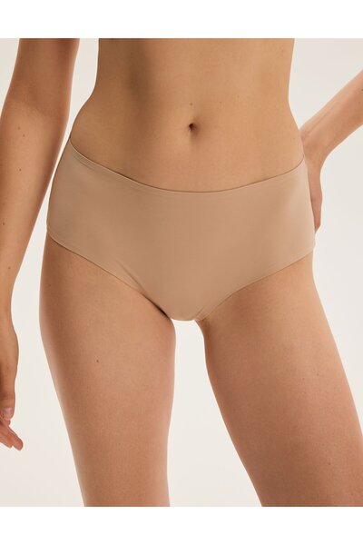 ESOTIQ Women's Panties Briefs Hipster Style High Waist Smooth Fabirc with Mesh Bakc Details | Cleary