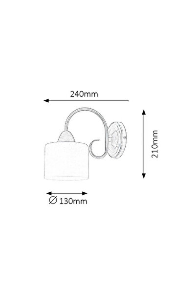 Rabalux Aplica Edith 7274
