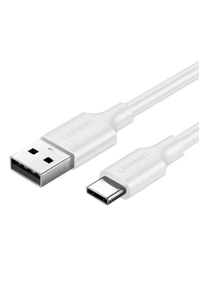 Ugreen Cablu de date și încărcare USB-A la USB-C, 60W, lungime 0.25m, 3A, nailon, PVC
