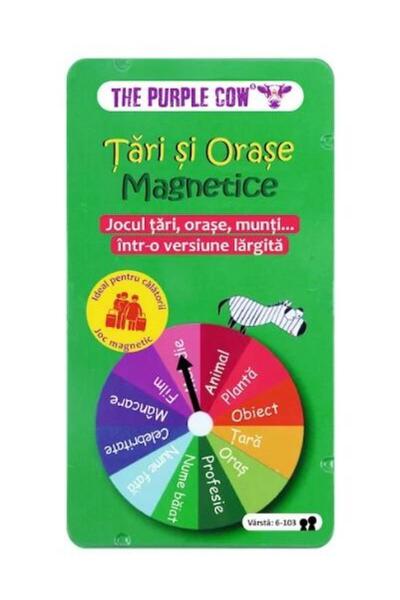 Purple Cow Joc magnetic. Tari si Orase Magnetice