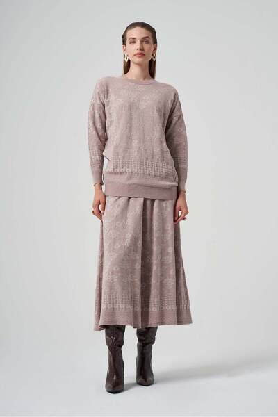 MissWhence Knitwear Skirt Set