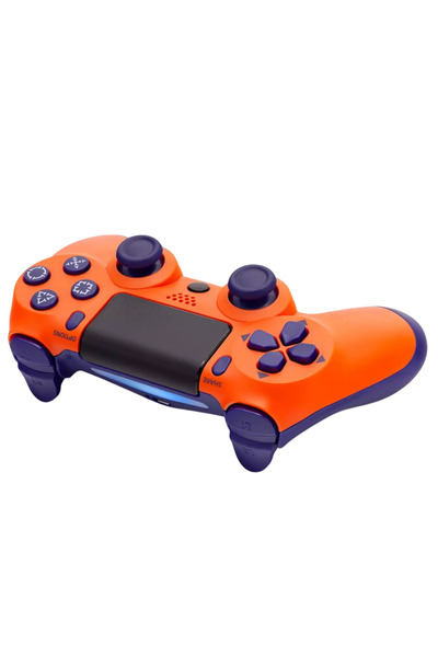 TEKMAKG Kablosuz Bluetooth Gamepad – PS4, Mi Box, Telefon, Tablet, PC Uyumlu Oyun Kolu - TURUNCU