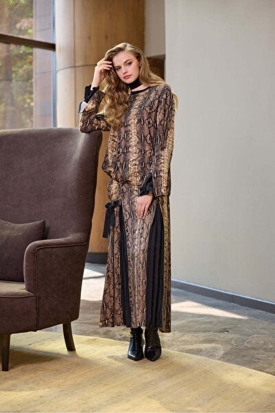 MissWhence Patterned skirt set