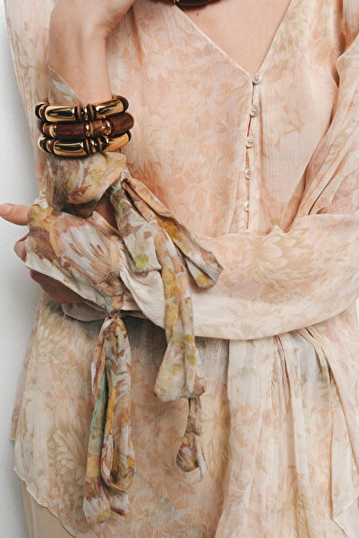 stravis مجموعة من 3 أساور خشبية