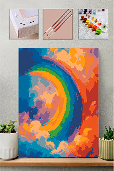 Carmen Sayılarla Boyama Seti - Gökkuşağı