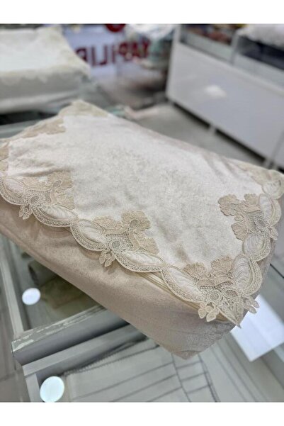 sevgi çeyiz fermuarlı içi kapitoneli keten bohça hurcu