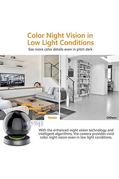 Imou 2.5K 2K+ Security Camera Surveillance Camera Indoor, 4MP 360° Wi-Fi Camera for Home