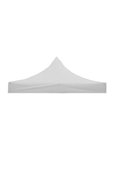 Flippy pavilion tent roof awning, 3 x 4.5 m, waterproof, 700D oxford fabric cover, rubberized White