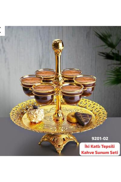 Sedef 9201 Kahve /Zemzem Sunum Seti