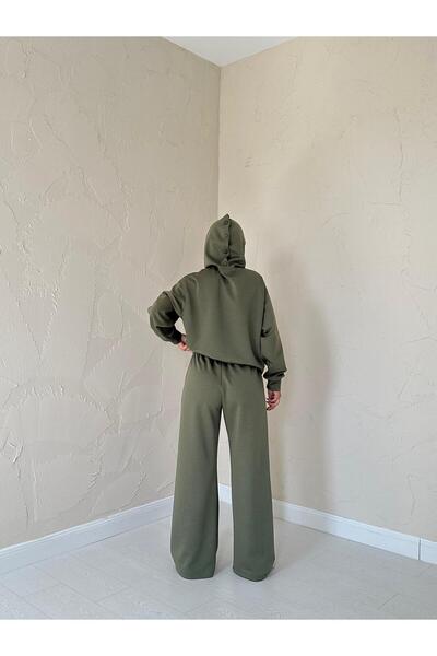 Vaveyy Buy Elastic Waist Jacket and Pants Set