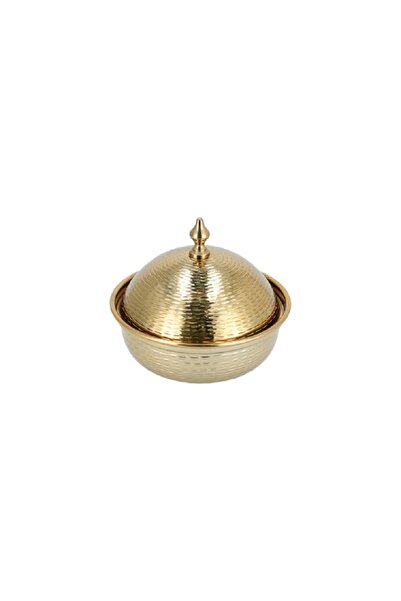 Dallaty Date Bowl Steel Tamar Gold