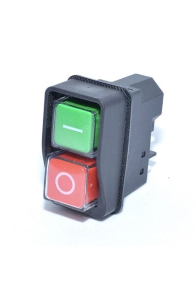 Dali Intrerupator AC3 electromagnetic, 250V AC/15A, 53.2x52.8x29.5mm, ABS si ...