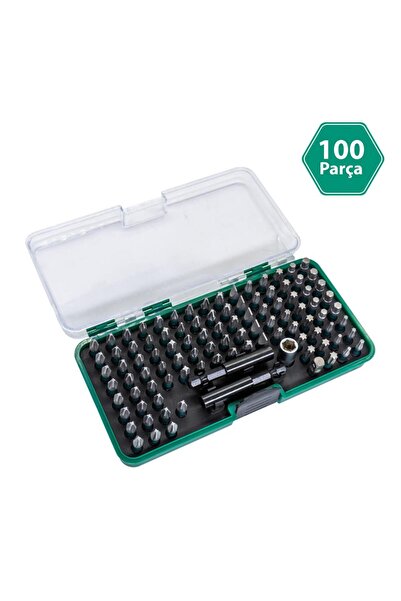 Titi 6421 Adaptörlü Bits Uç Vidalama Seti 100 Parça
