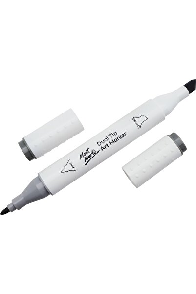 Mont Marte قلم فني مزدوج الأطراف من MM Marker - Cool Gray CG5
