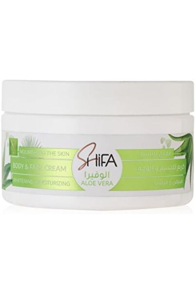 SHAFA كريم علاجي بخلاصة الصبار لترطيب الجسم والوجه - 250 مل