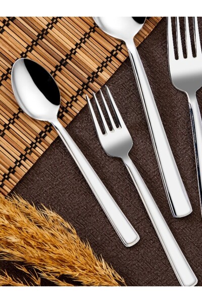 Cooker 60 Piece Milas Stainless Steel Cutlery Set