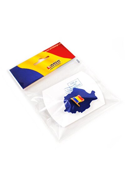 Arhi Design Insigna pin steag Romania