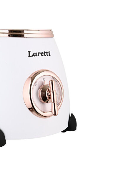 LARETTI Blender LR-FP7310, 500W, 1.5l, Lame din oțel inoxidabil, 2 viteze + puls, Mecanism de blocare, Alb