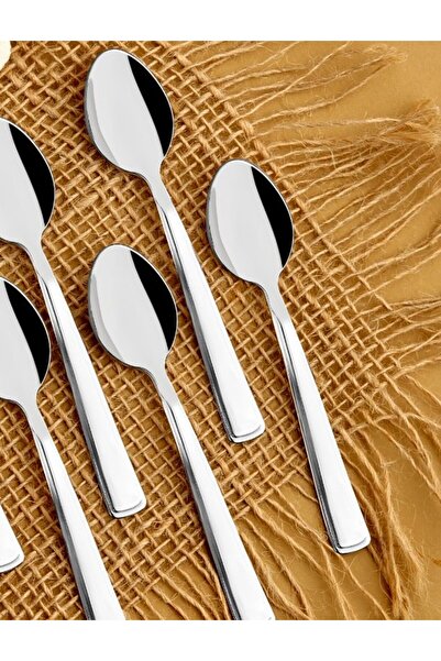 Cooker Set of 6 Milas Stainless Steel and Anti-Tarnish Milas Teaspoons