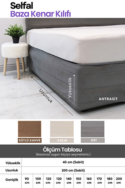 Selfal Baza Yatak Kenar Kılıfı - Tay Tüyü Kapitone Kumaş